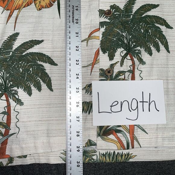 NEW Island Republic Hawaiian Shirt Tropical Palm Tree Aloha Men's Large NWT - Picture 5 of 7
